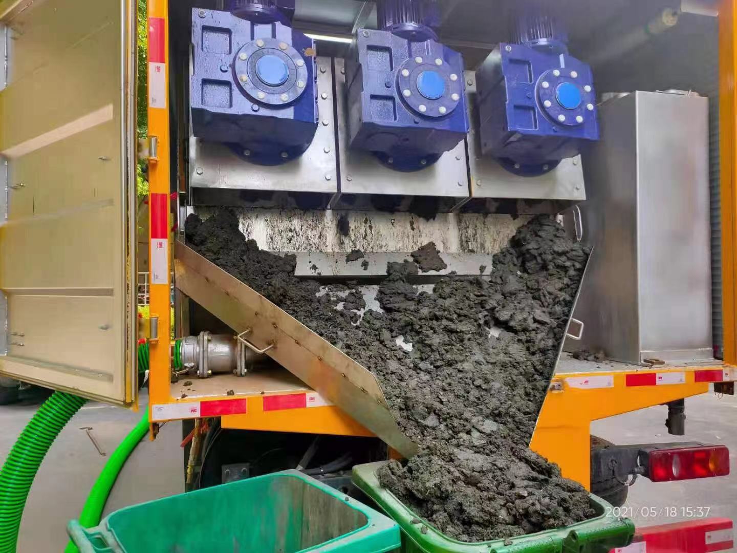 荔波化粪池清掏城市维护站-泥浆净化干湿分离处理